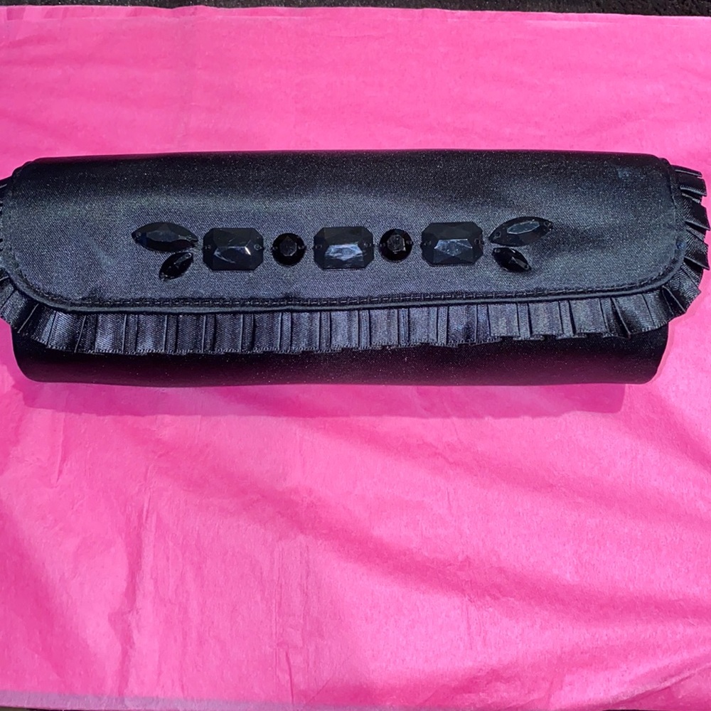 NEW NEVER USED MAC Cosmetic mini makeup bag/ clutch evening purse